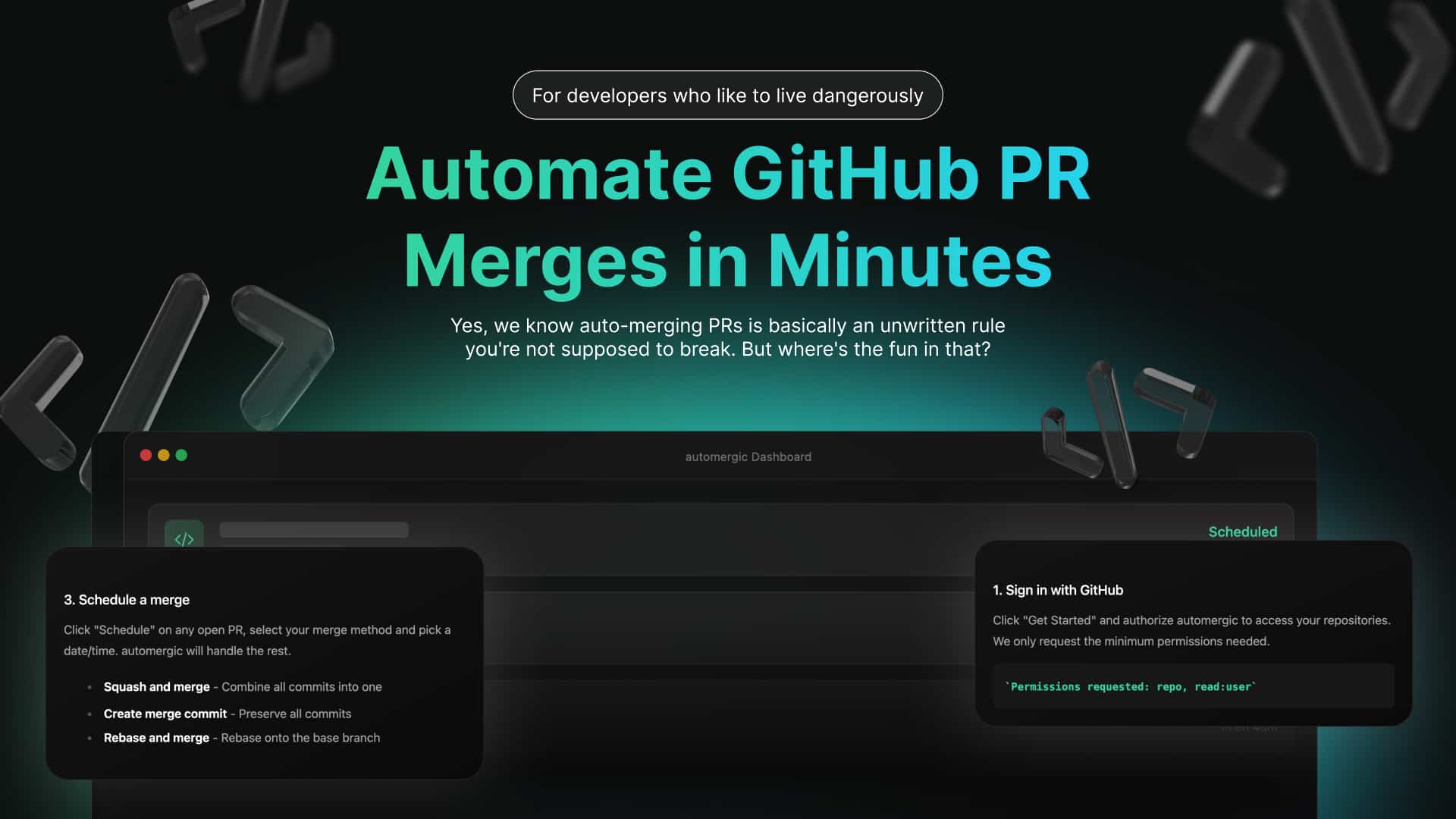 automergic - Automated GitHub PR Merging | automergic